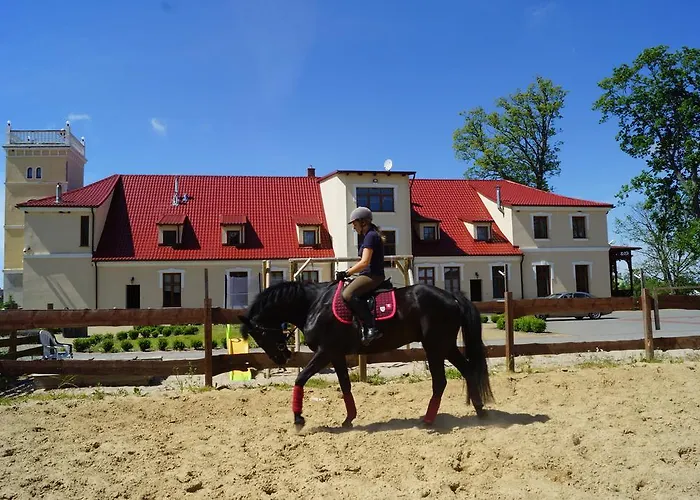 ベッド・アンド・ブレックファスト Palac Parkowy W Parnowie